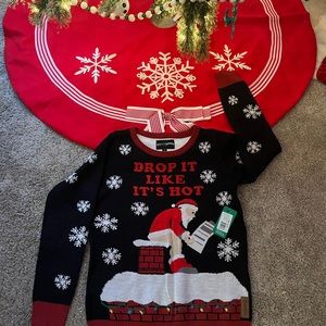 Genuine Poo-Pourri by Tipsy Elves UGLY CHRISTMAS SWEATER!!
